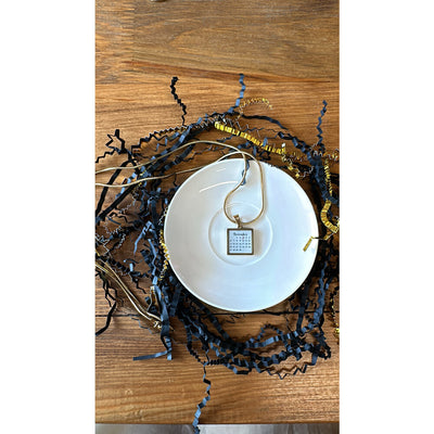 Takvim kolye - Altın & Gümüş