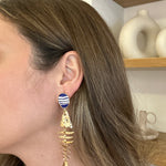 Balık küpe & Sarı - Görsel 1