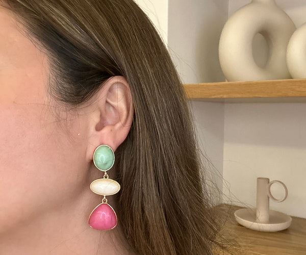 Marka model küpe & Renkli