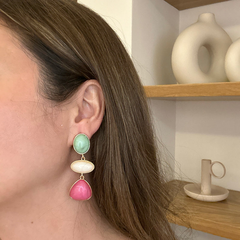 Marka model küpe & Renkli