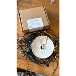 Çizgisel kolye - Altın & Gümüş - Görsel 2