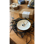 Çizgisel kolye - Altın & Gümüş - Görsel 3