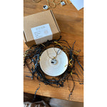 Çizgisel kolye - Altın & Gümüş - Görsel 4