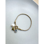 Charm bileklik - Renkli & Altın & Gümüş - Görsel 3