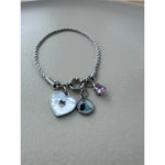 Charm bileklik - Renkli & Altın & Gümüş - Görsel 2