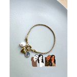 Charm bileklik - Renkli & Altın & Gümüş - Görsel 4